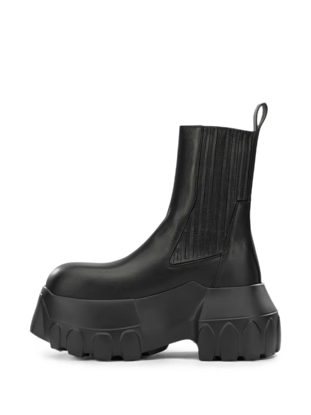 Rick Owens platform ankle boots Zwart