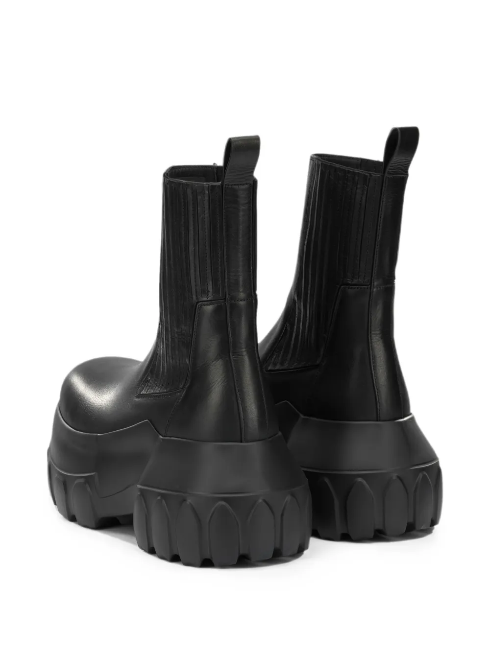 Rick Owens platform ankle boots Zwart