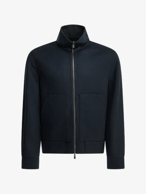 Brunello Cucinelli hand-crafted reversible bomber jacket
