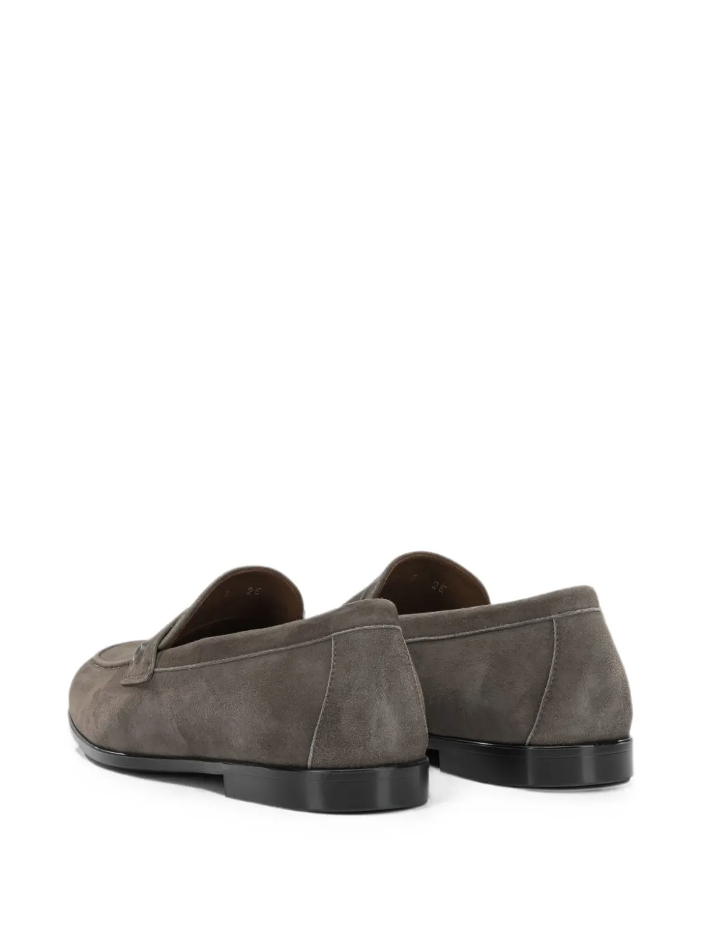 Ferragamo suede loafers Grijs