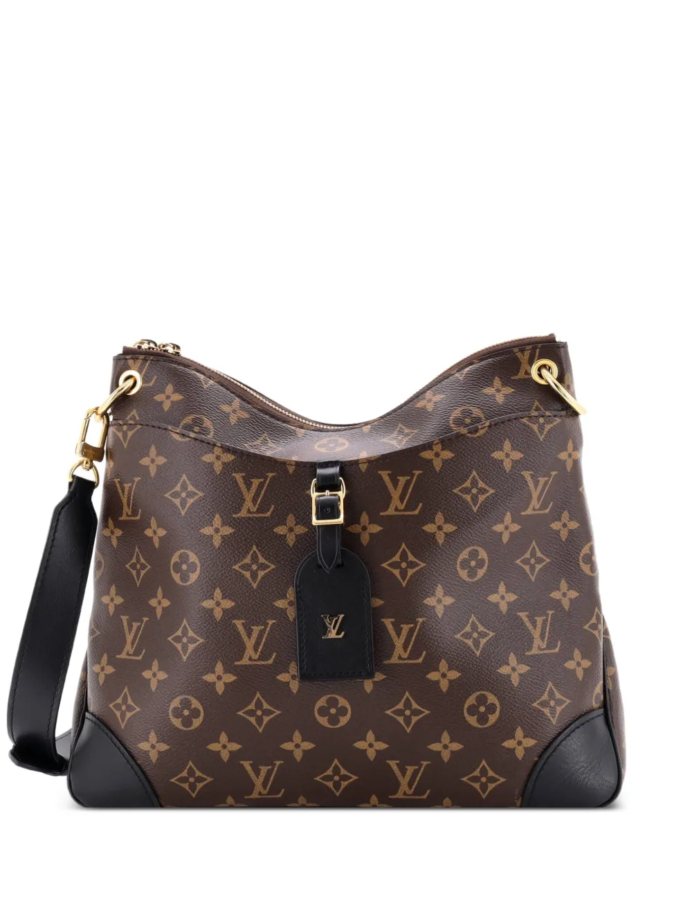 Louis Vuitton Pre-Owned Odeon NM Handbag Monogram Canvas MM crossbody bag - Black