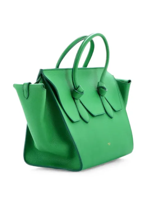 Celine Pre-Owned Tie Knot Grainy Leather Small tote bag