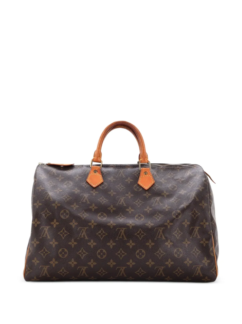 Louis Vuitton Pre-Owned Speedy MonogrammCanvas-Satchel-Tasche 40cm - Braun