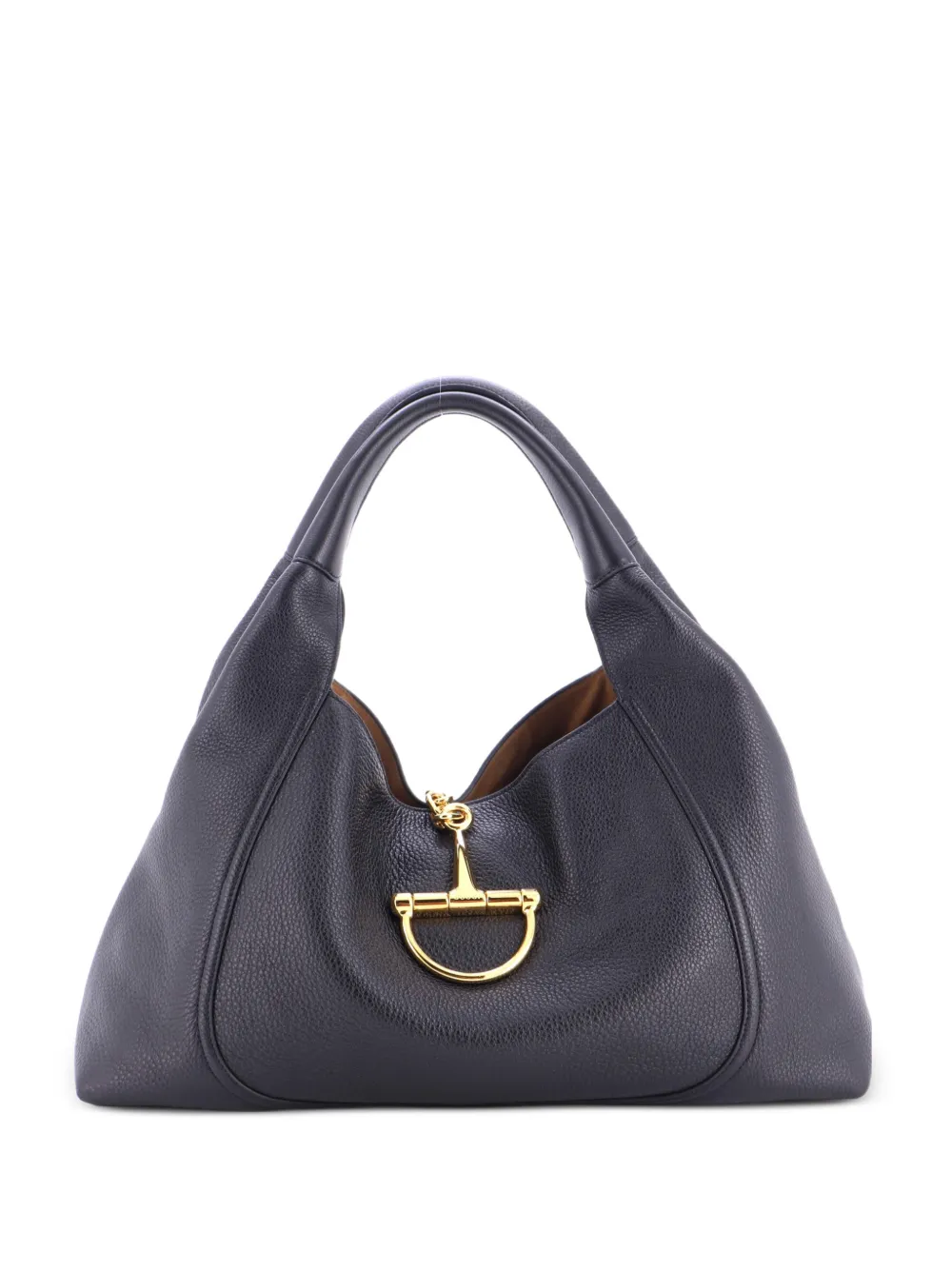 Gucci Pre-Owned Softbit Leather Maxi hobo bag - Black