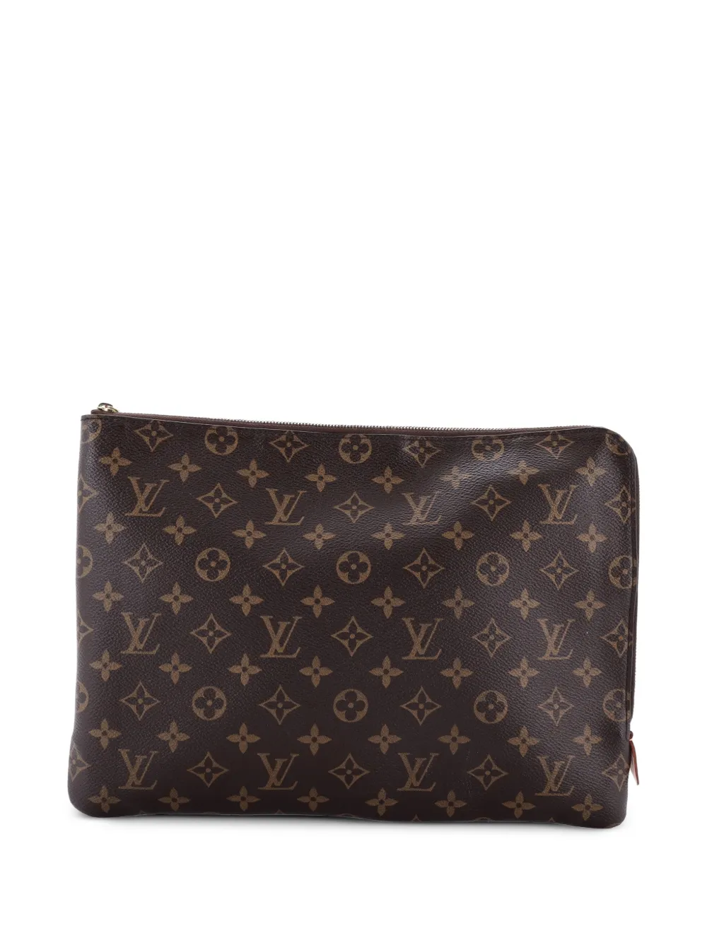 Louis Vuitton Pre-Owned Etui Voyage Pouch Monogram Canvas PM Clutch - Braun