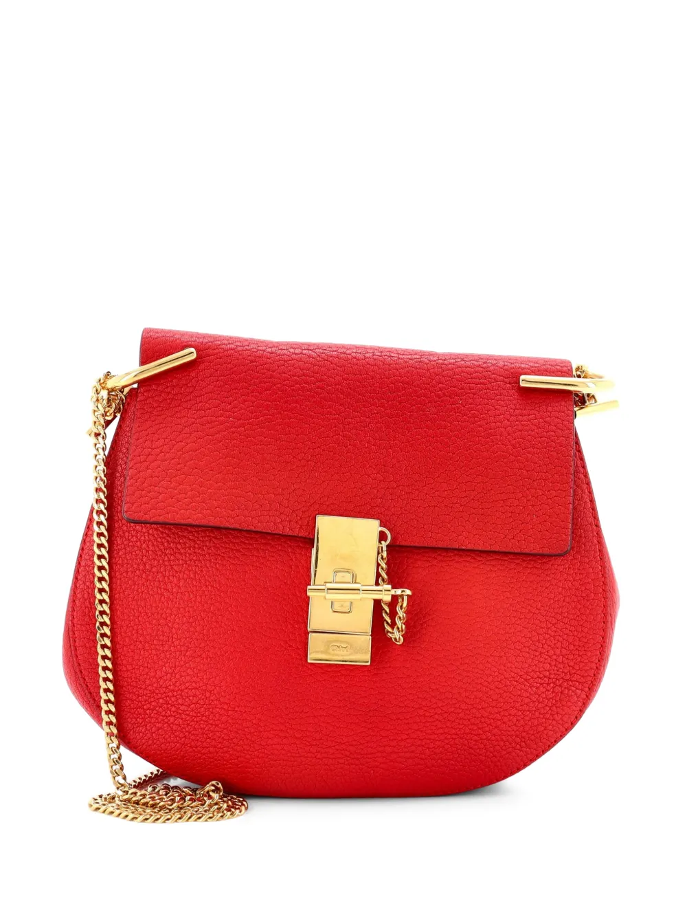 Chloé Pre-Owned Drew Leather Small crossbody bag - Red