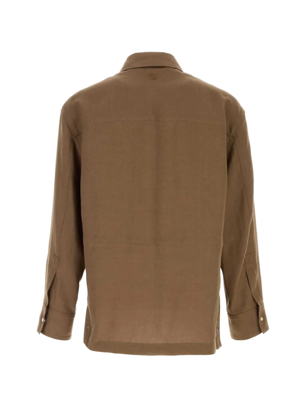 FENDI Go-To jack met geborduurd logo Bruin