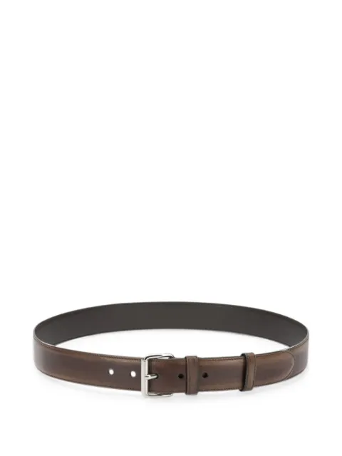 Prada leather buckle-fastening belt