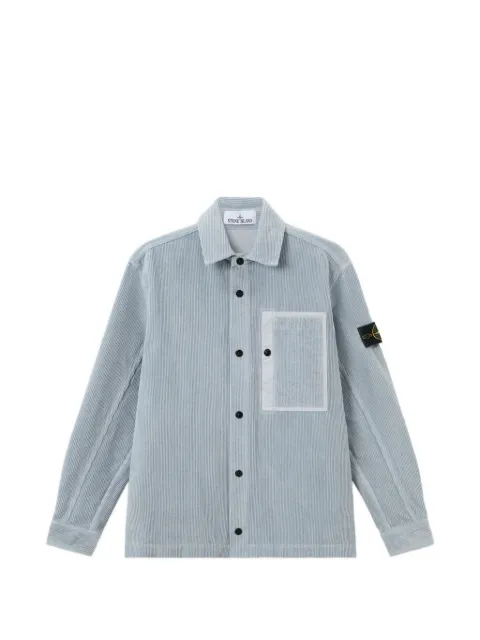 Stone Island 1200016 organic cotton corduroy 800 overshirt