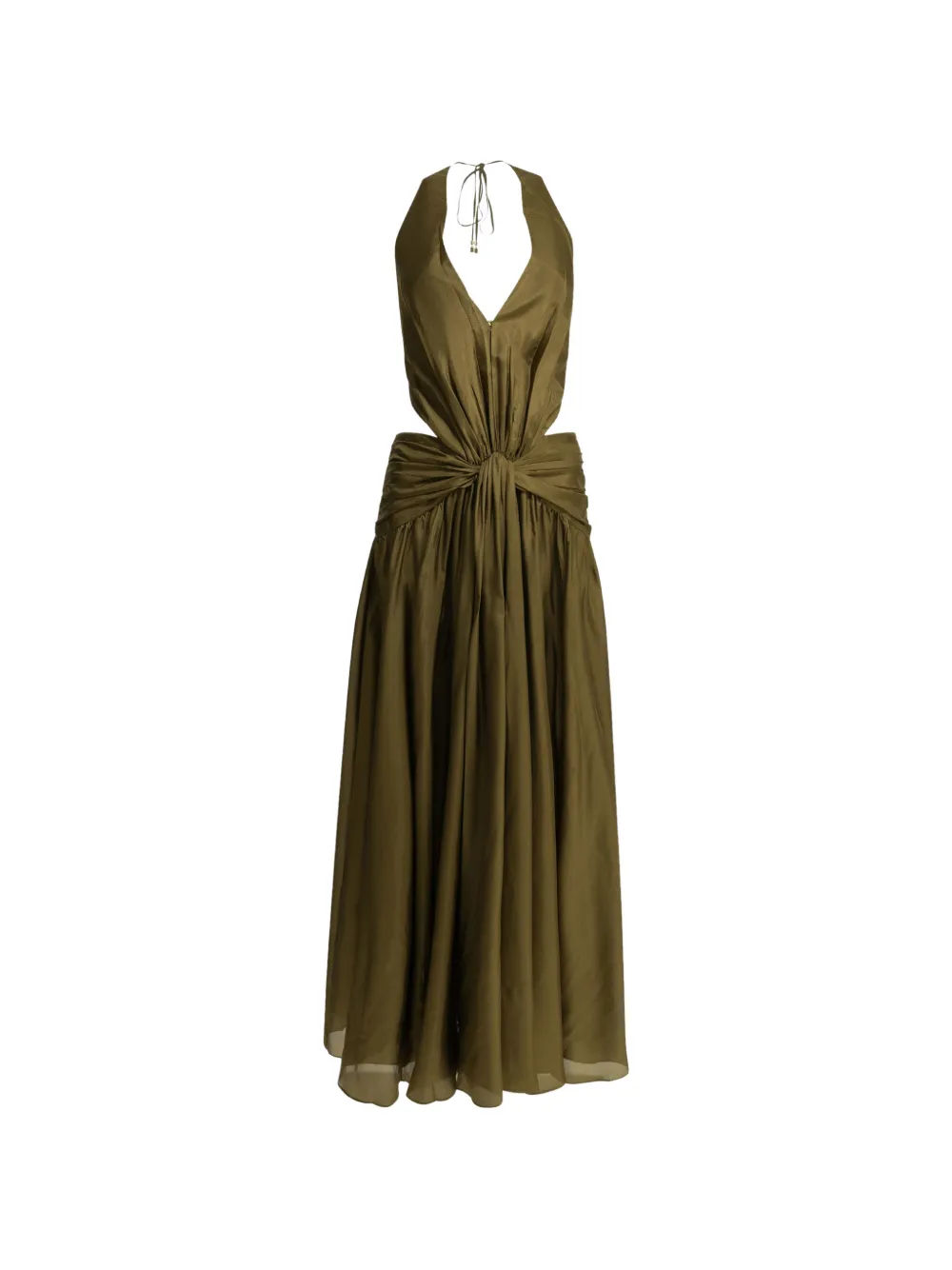 ZIMMERMANN cut-out maxi dress - Verde