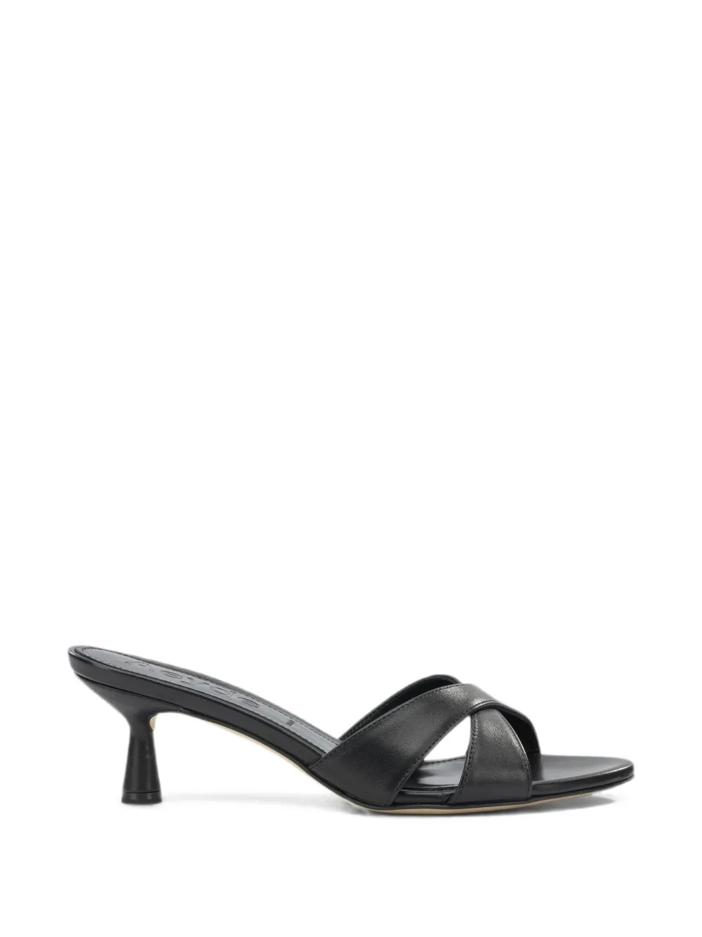 Aeyde leather sandals Zwart