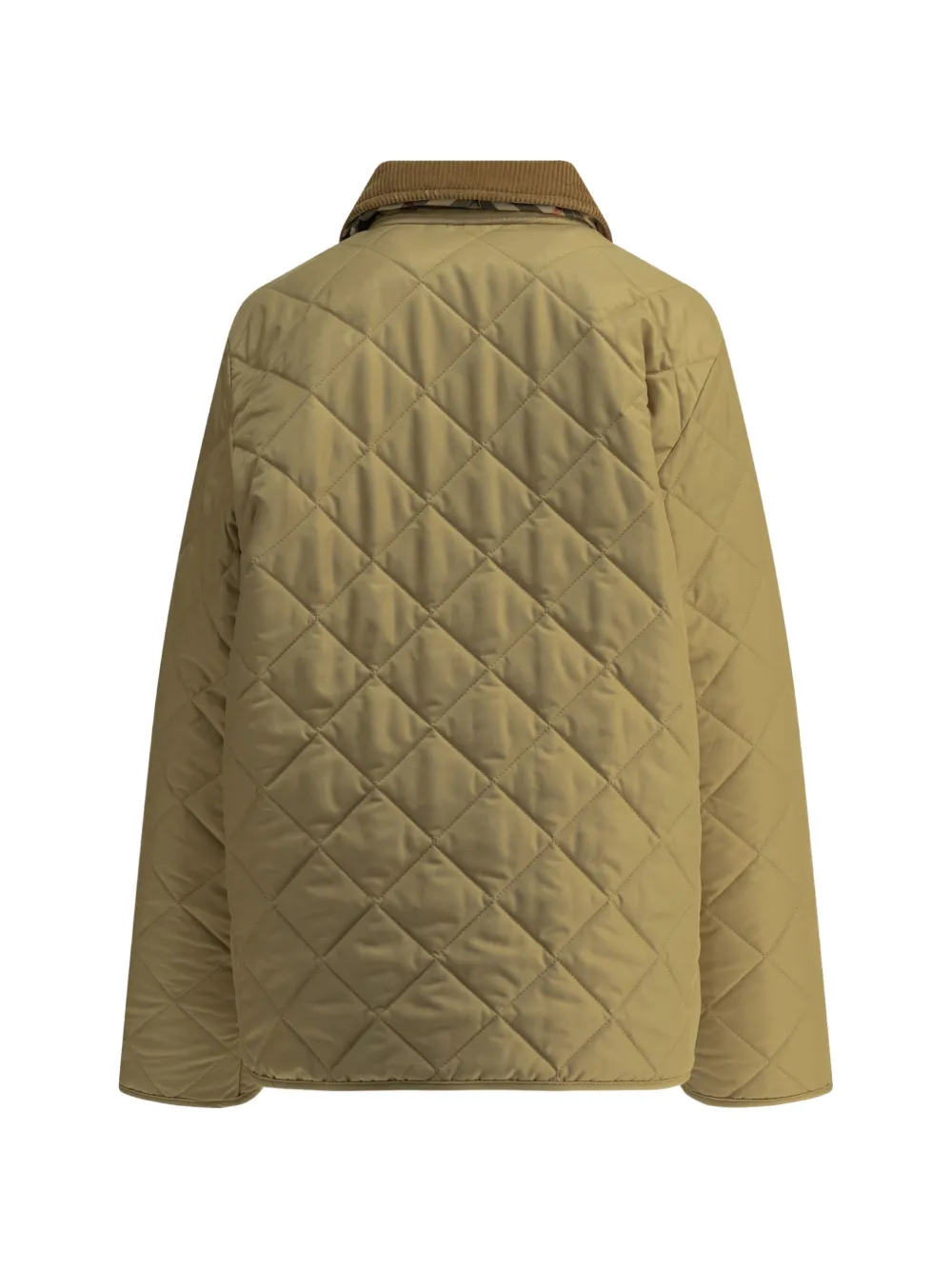 Burberry Kids Gewatteerd jack Beige