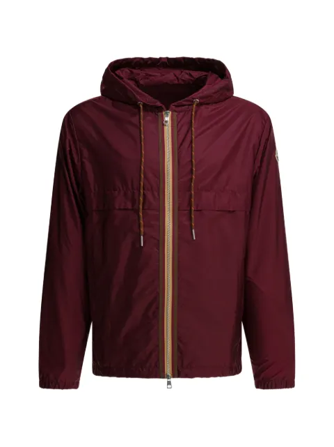 Moncler logo-patch hooded jacket