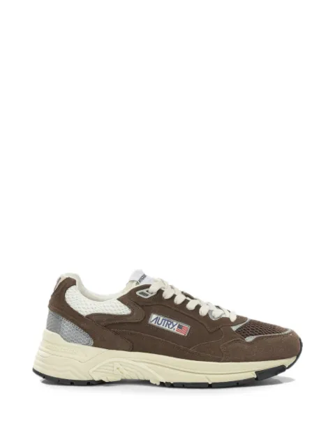 Autry Hyperway suede panelled sneakers