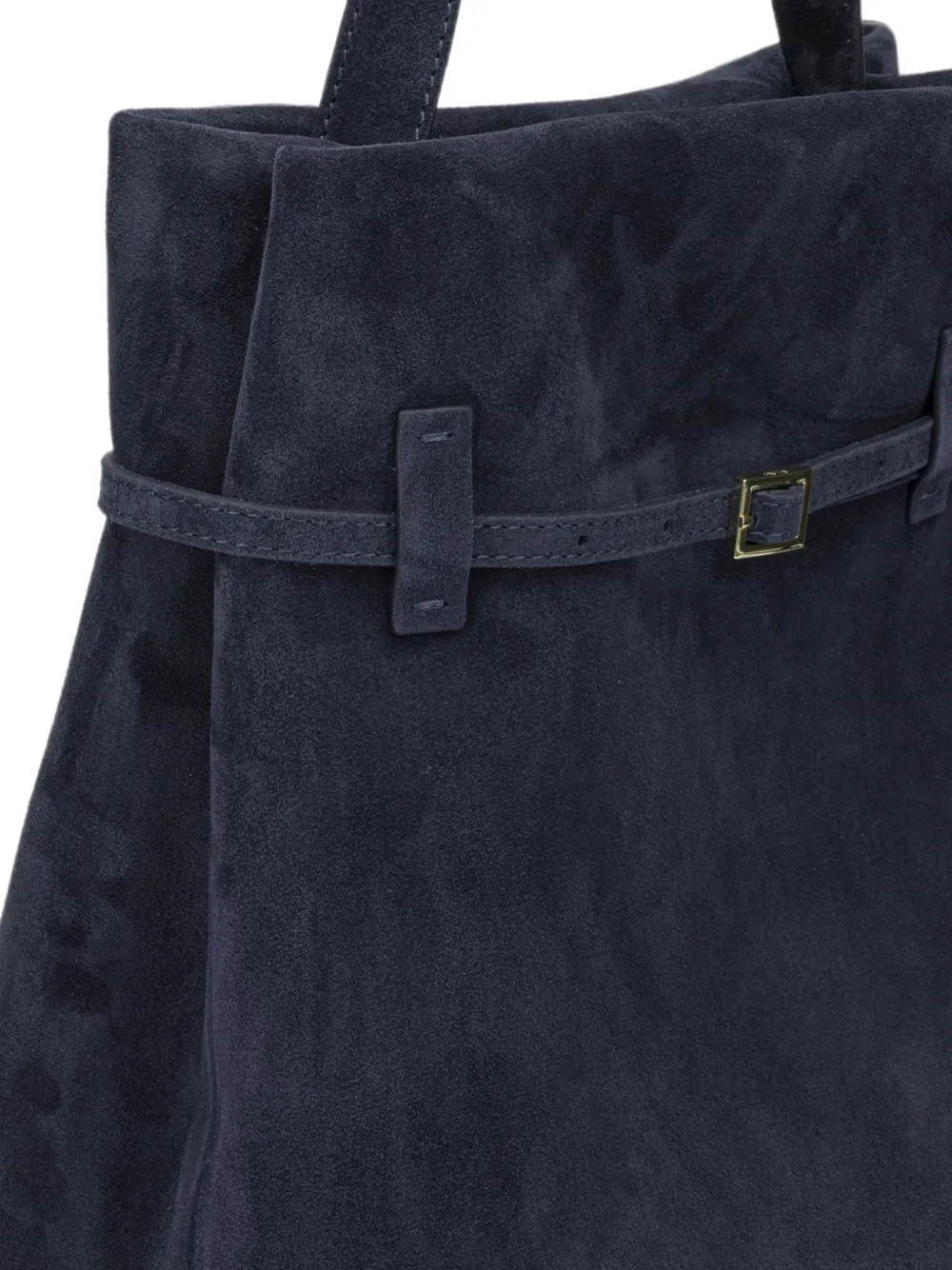 Manu Atelier Tote du Jour suède shopper Blauw