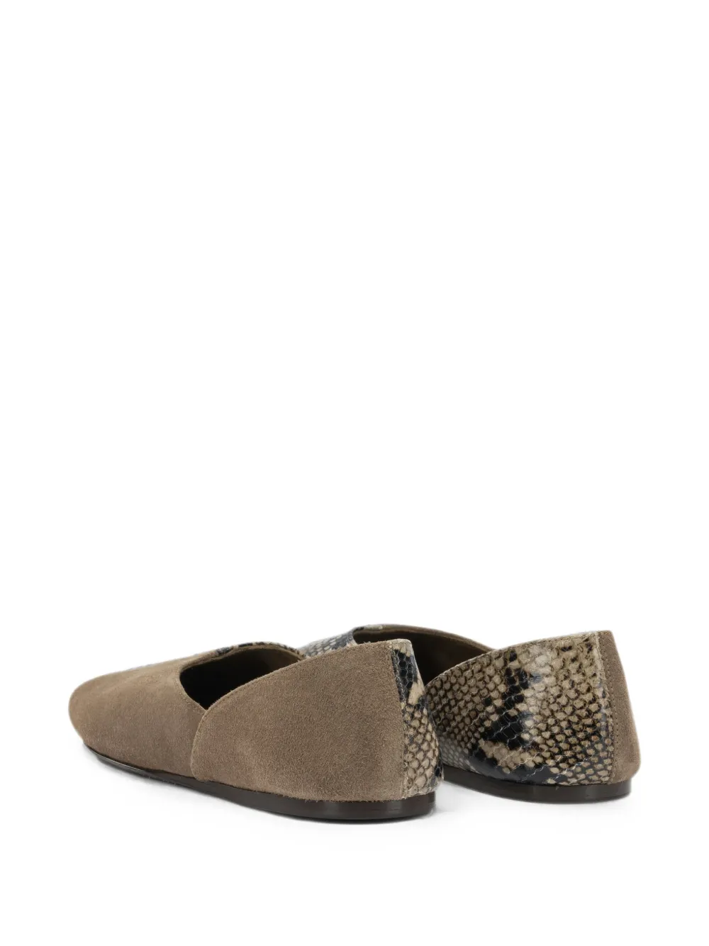 KHAITE Jane ballet flats Bruin