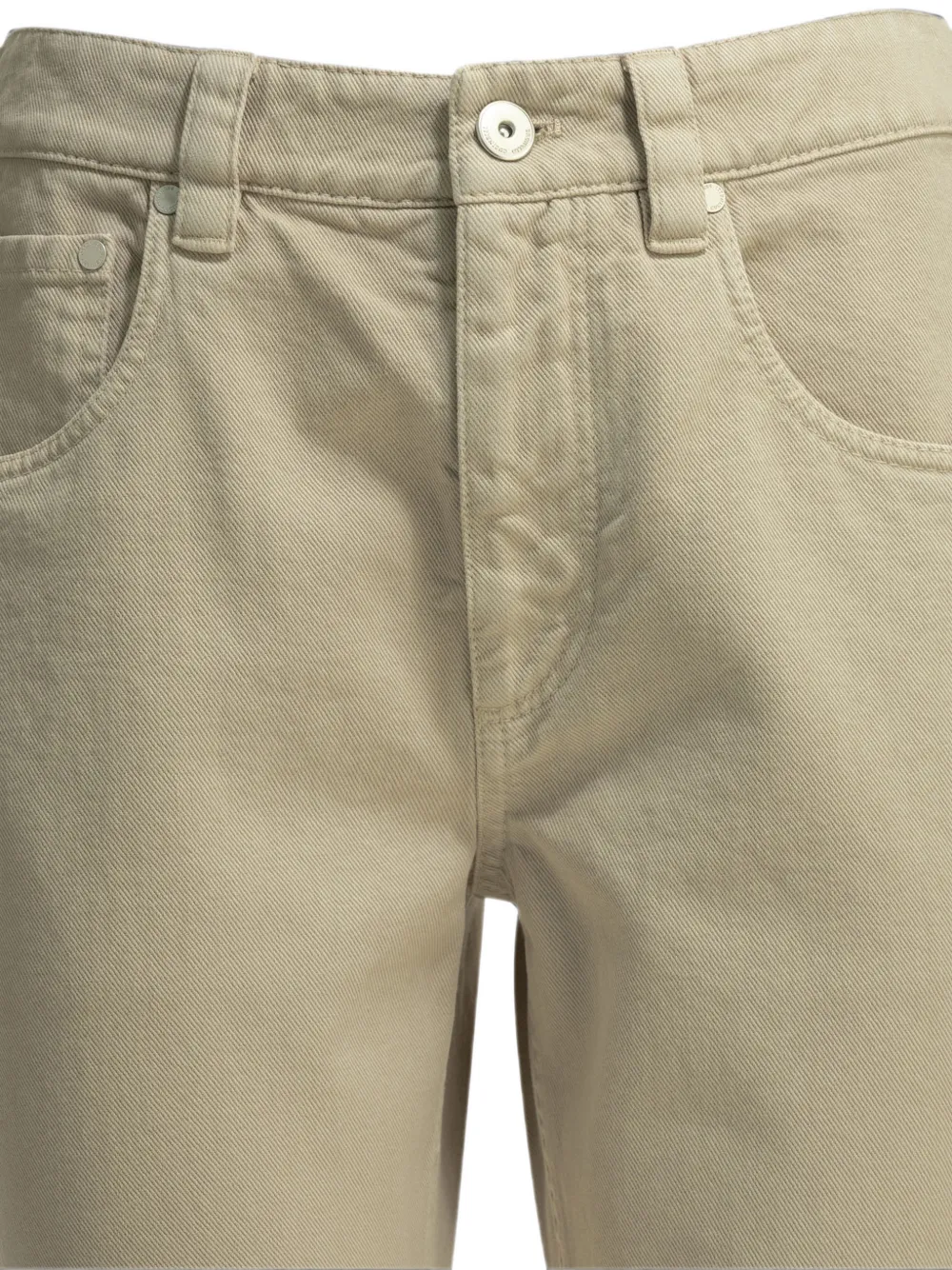Brunello Cucinelli Straight jeans Beige