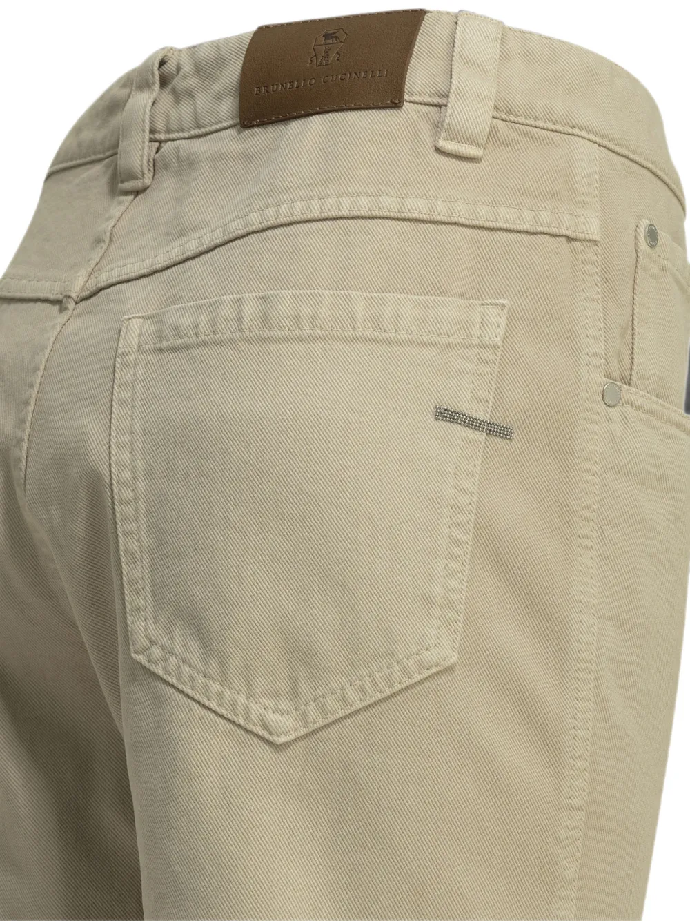 Brunello Cucinelli Straight jeans Beige