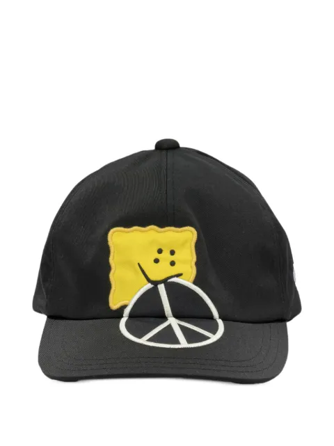 KAPITAL Chino Peckish Peace baseball cap