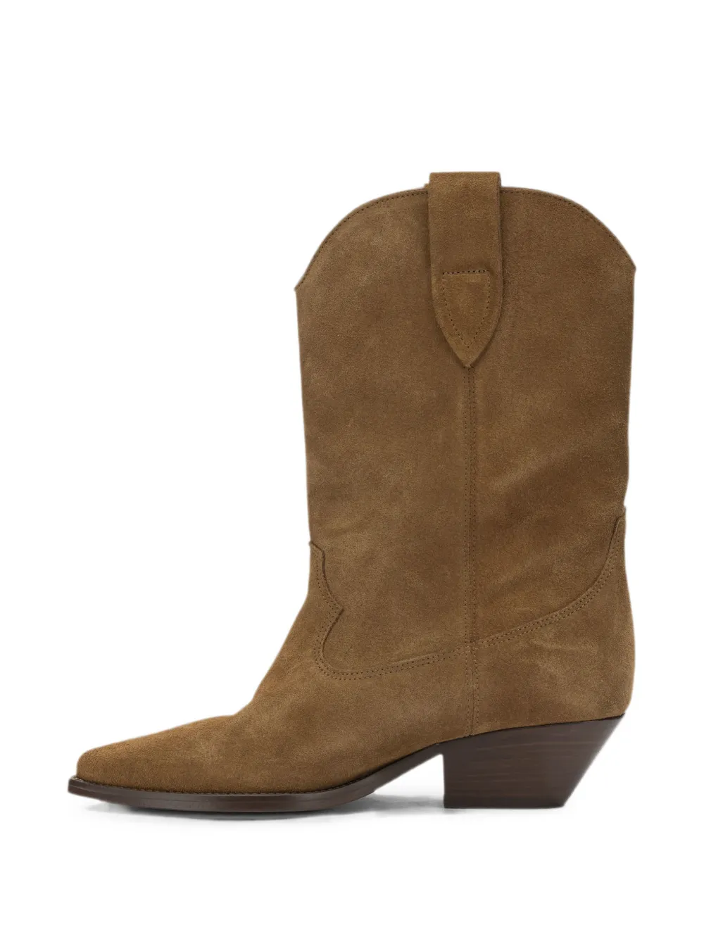 ISABEL MARANT suede western boots Bruin