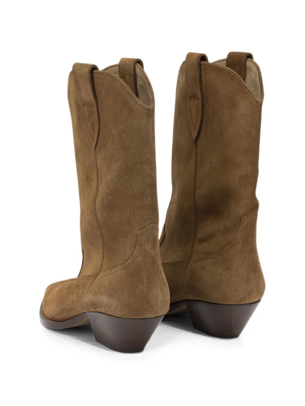 ISABEL MARANT suede western boots Bruin