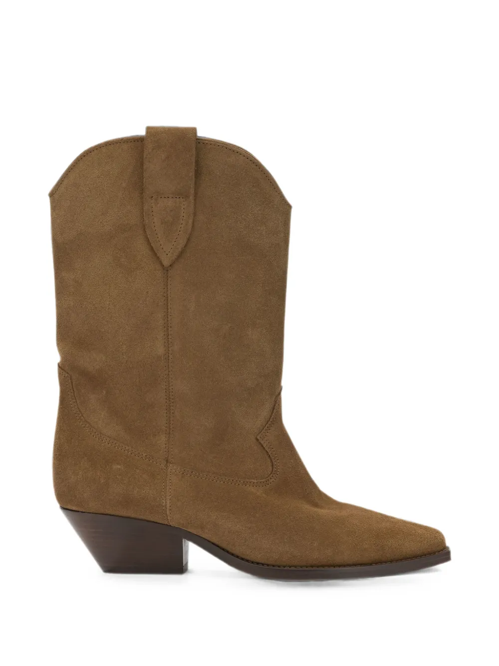 ISABEL MARANT suede western boots Bruin