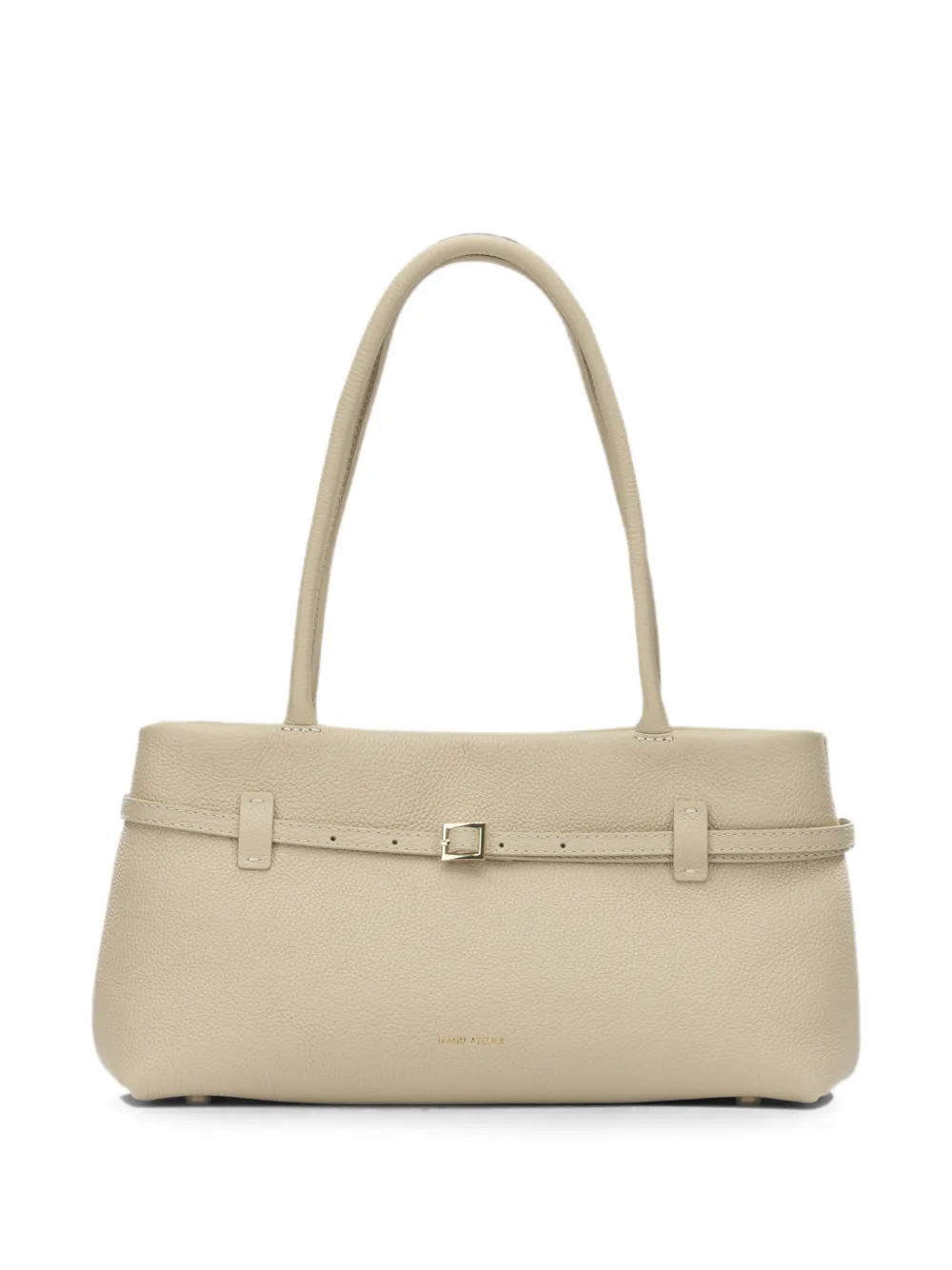 Manu Atelier Le Cambon East West shoulder bag - Neutrals
