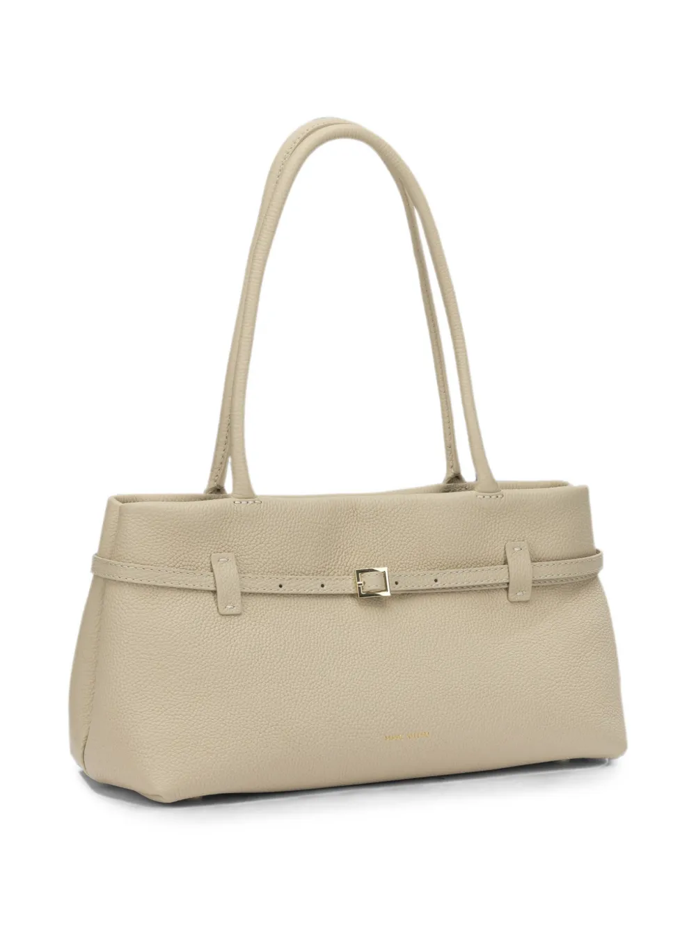 Manu Atelier Le Cambon East West schoudertas Beige