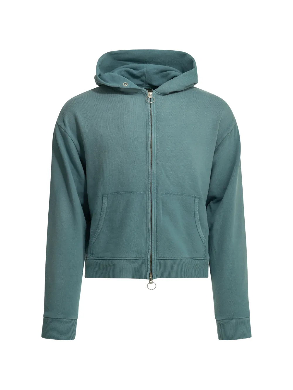 KAPITAL zip-up cotton hoodie - Blu