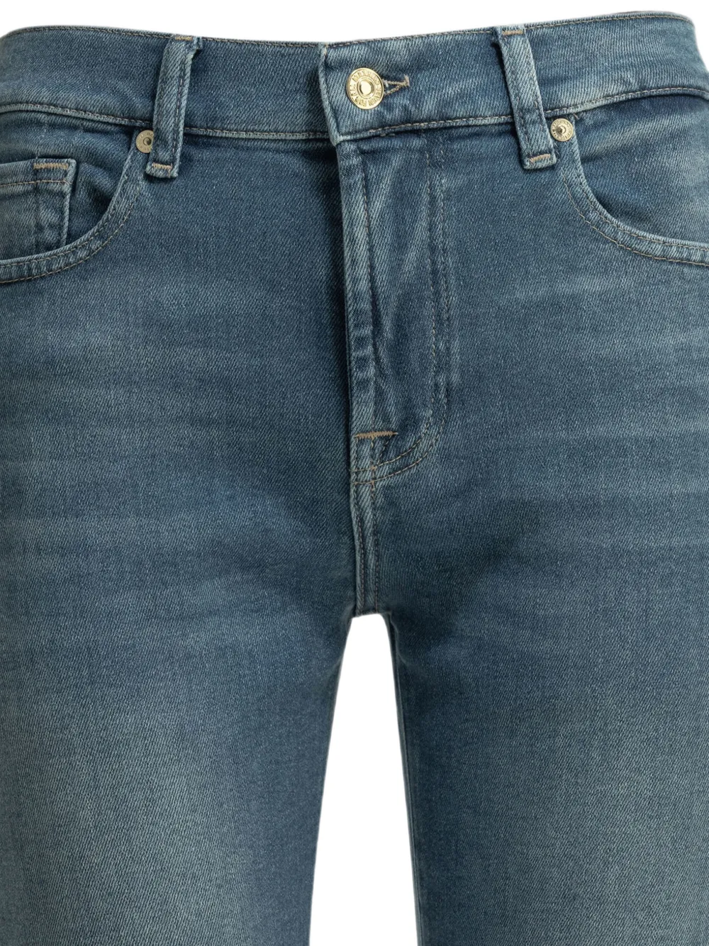 7 For All Mankind Slim Illusion ruimvallende skinny jeans Blauw
