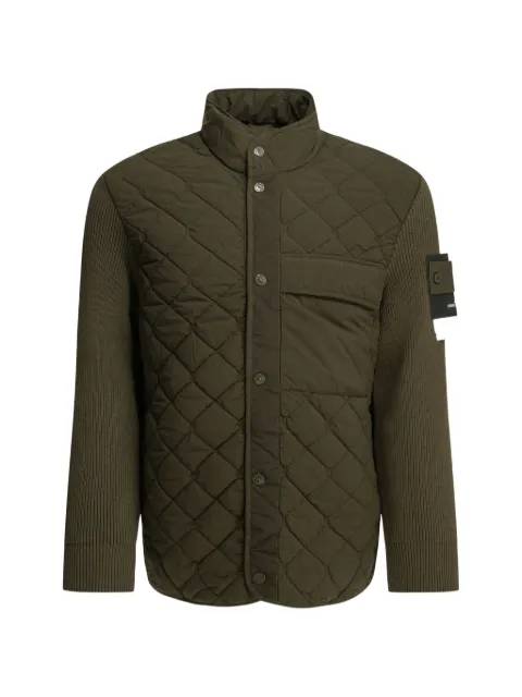 Stone Island quilted panelled jacket
