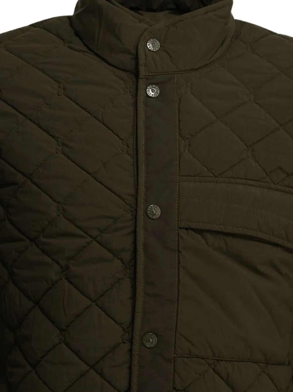 Stone Island Jack met vlakken Groen