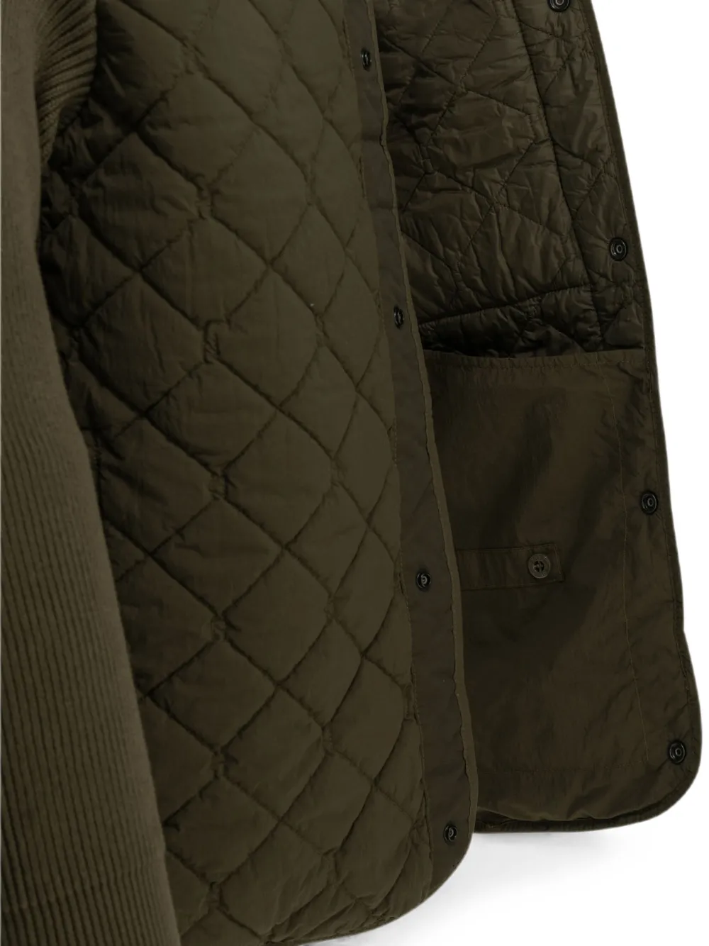 Stone Island Jack met vlakken Groen
