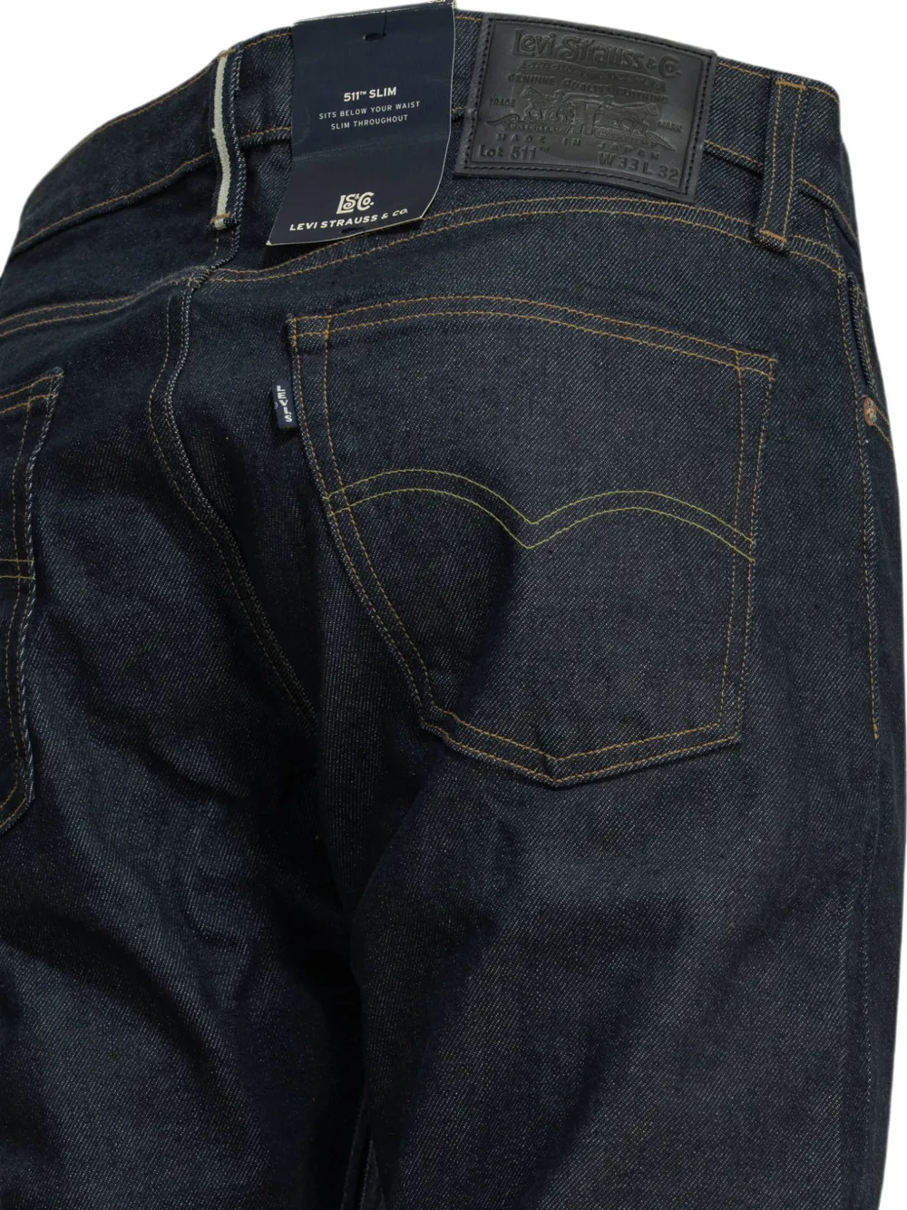Levi's Slim-fit jeans Blauw