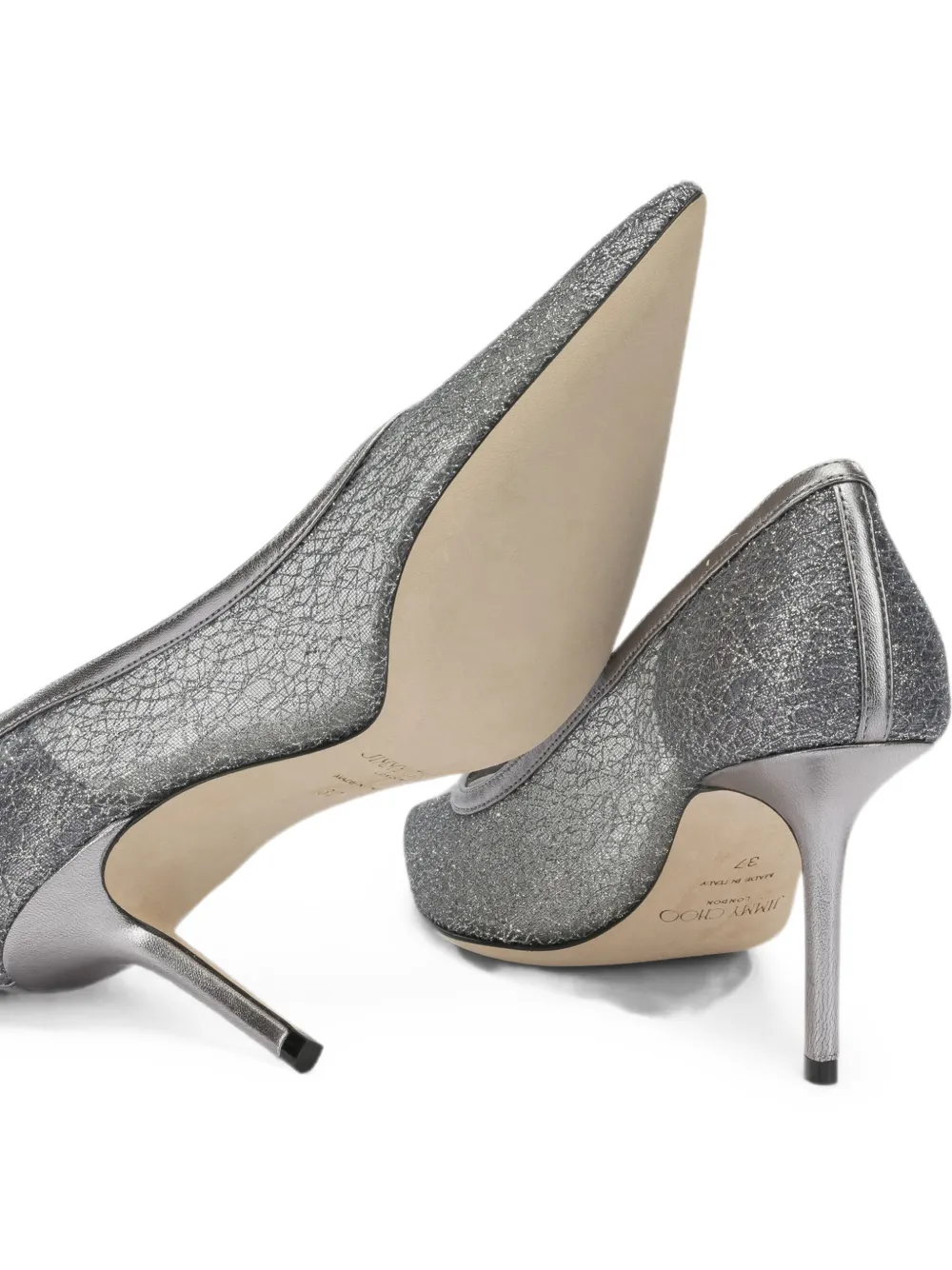 Jimmy Choo Love pumps Zilver
