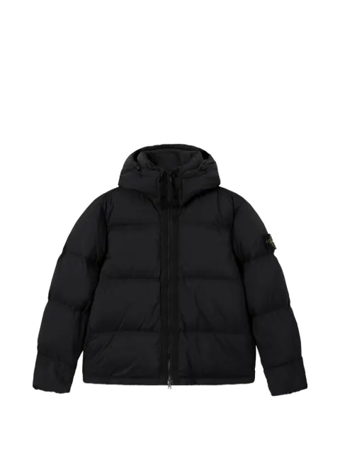 Stone Island padded Compass-patch jacket