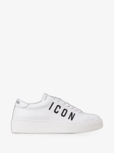 DSQUARED2 KIDS tenis Icon de piel