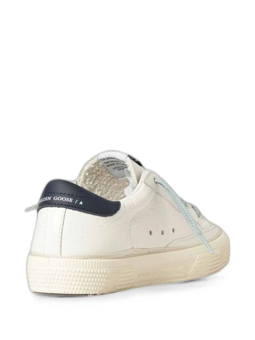 Golden Goose Kids May star-patch sneakers Beige