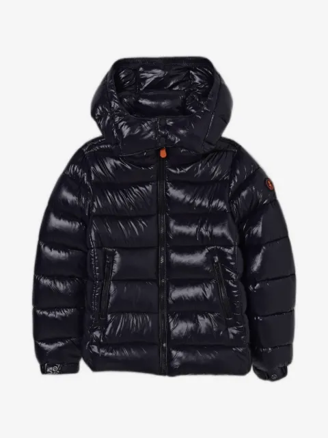 Save The Duck Kids quilted hooded jacket