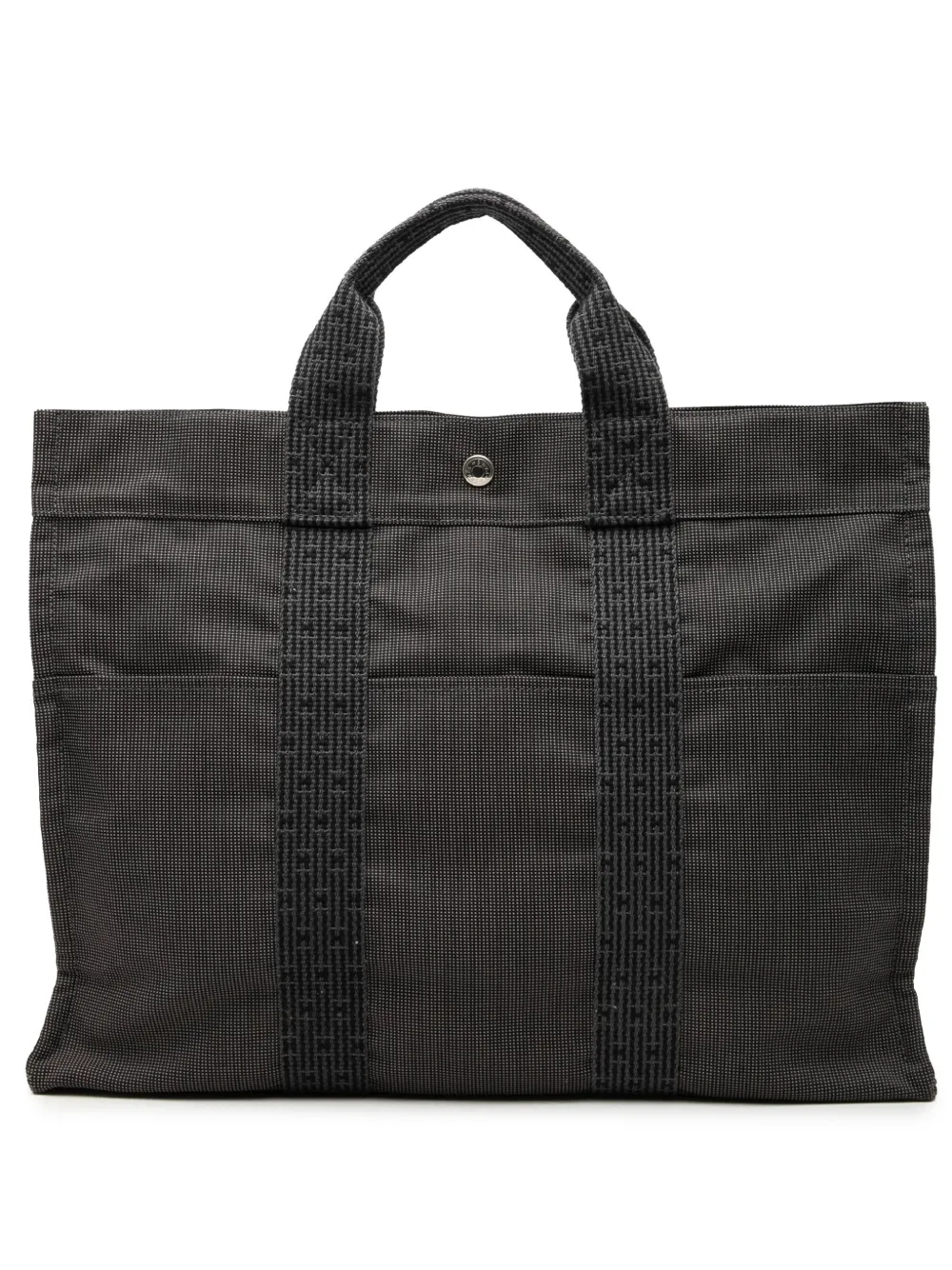 Hermès Pre-Owned 20th Century Canvas Herline MM tote bag - Grigio