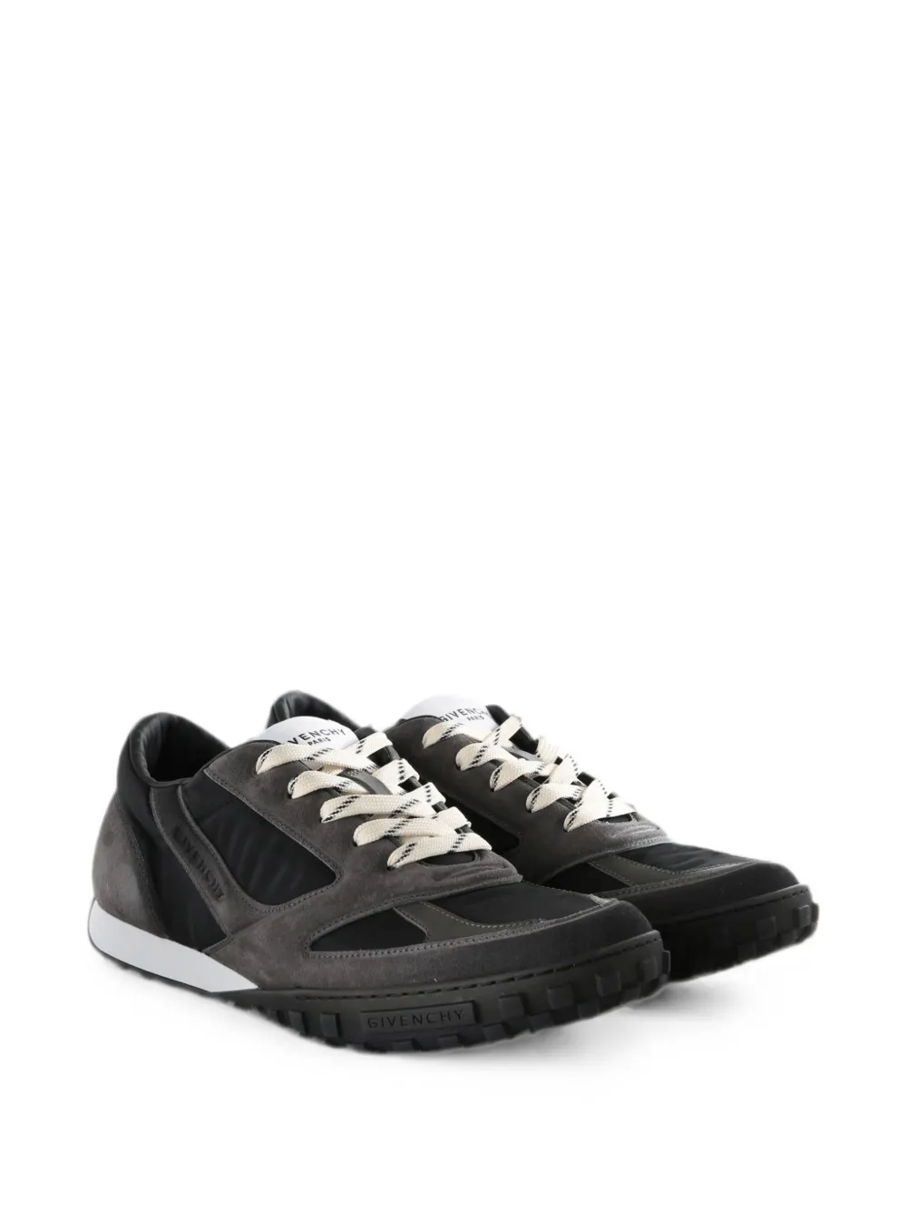 Givenchy Glide suede-panelled sneakers Grijs