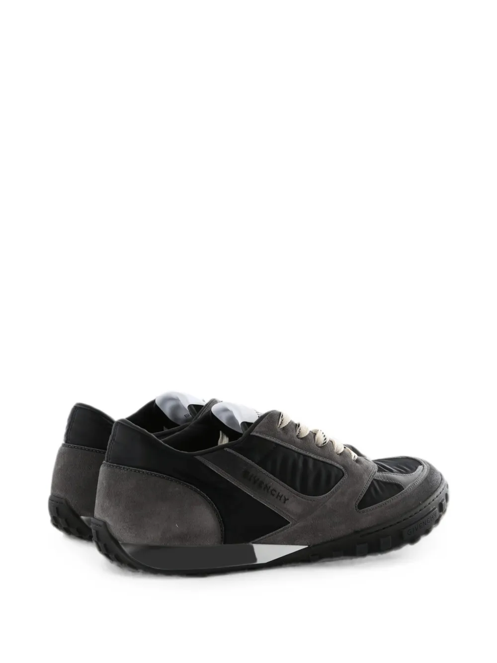 Givenchy Glide suede-panelled sneakers Grijs