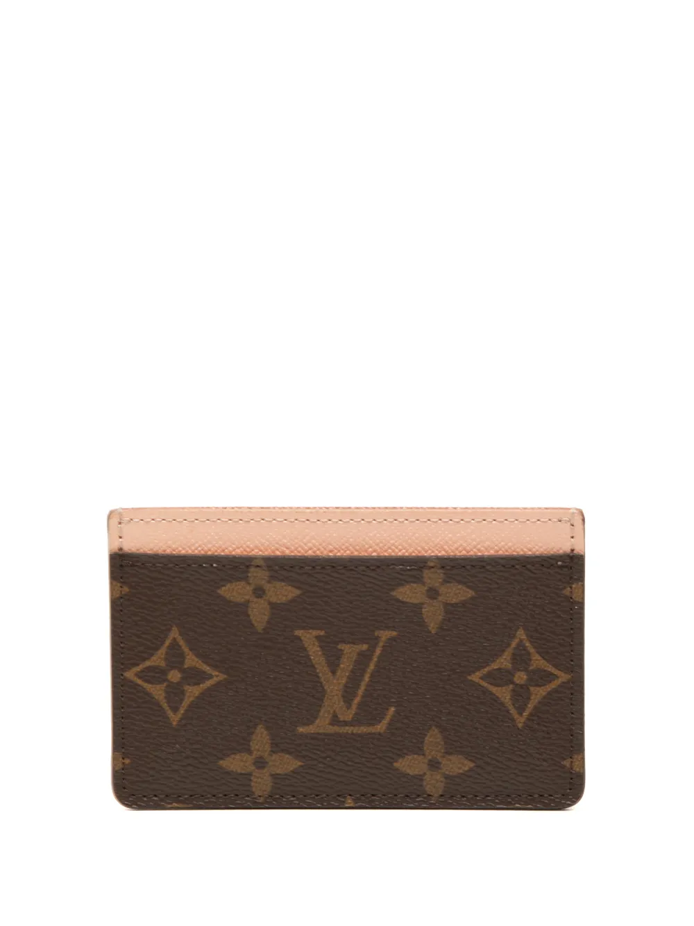Louis Vuitton Pre-Owned 2015 Monogram card holder - Marrone