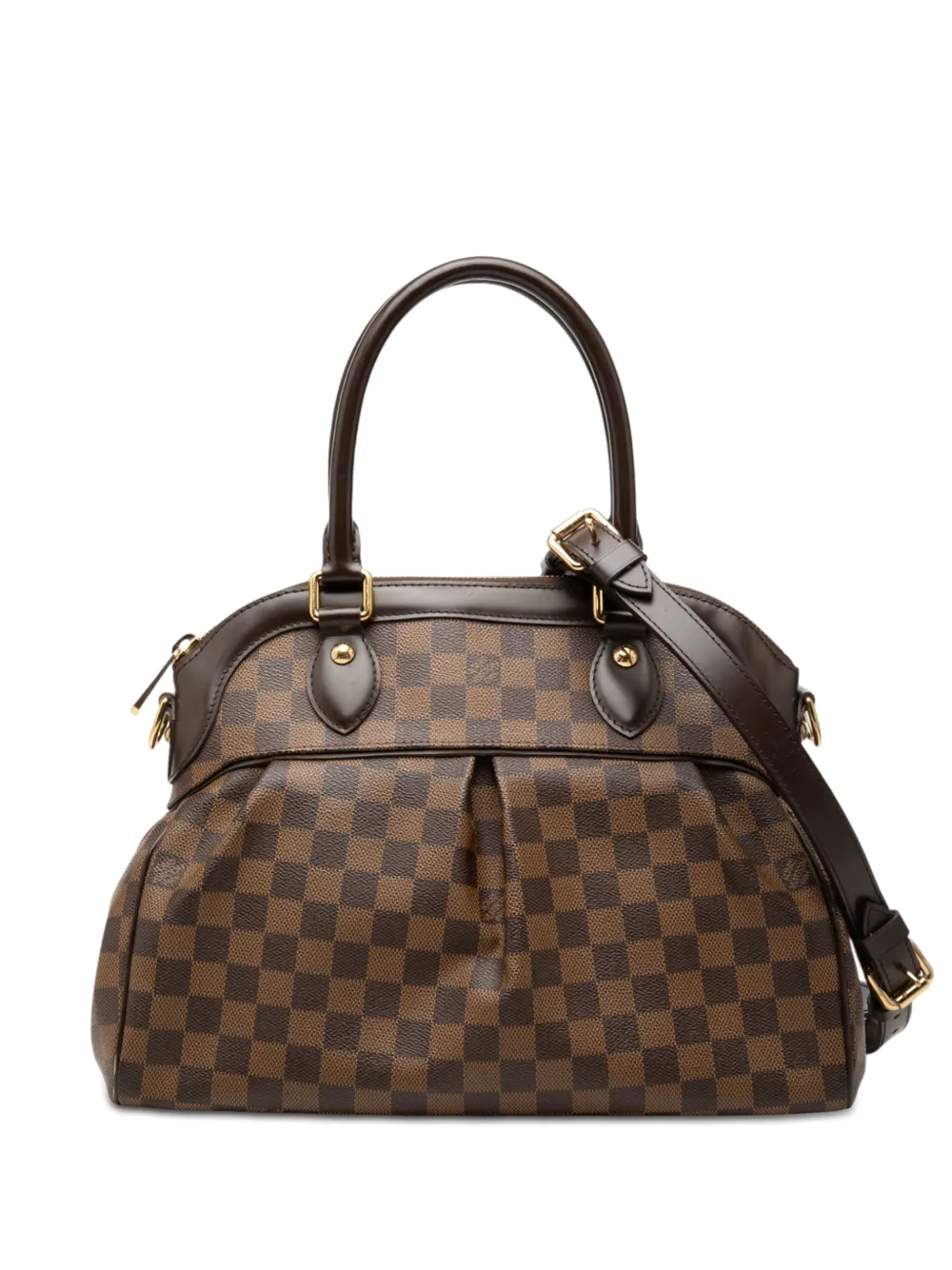 Louis Vuitton Pre-Owned 2009 Damier Ebene Trevi PM satchel - Marrone
