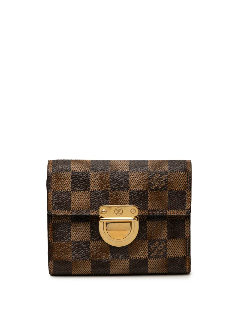 Louis Vuitton Pre-Owned 2009 Damier Ebene Koala Wallet small wallets - Braun