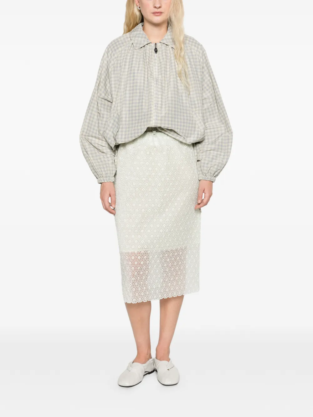 Cecilie Bahnsen CBBria skirt Groen