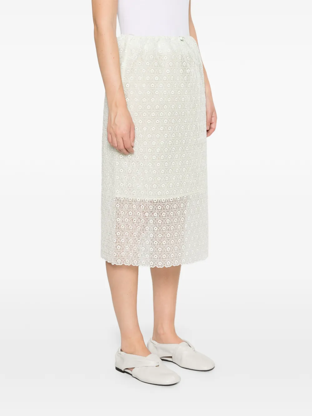 Cecilie Bahnsen CBBria skirt Groen