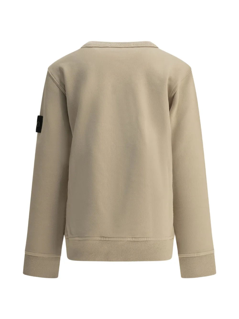 Stone Island Junior Sweater met logopatch Beige