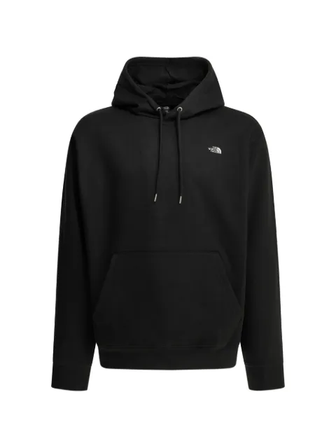 The North Face logo-embroidery drawstring hoodie