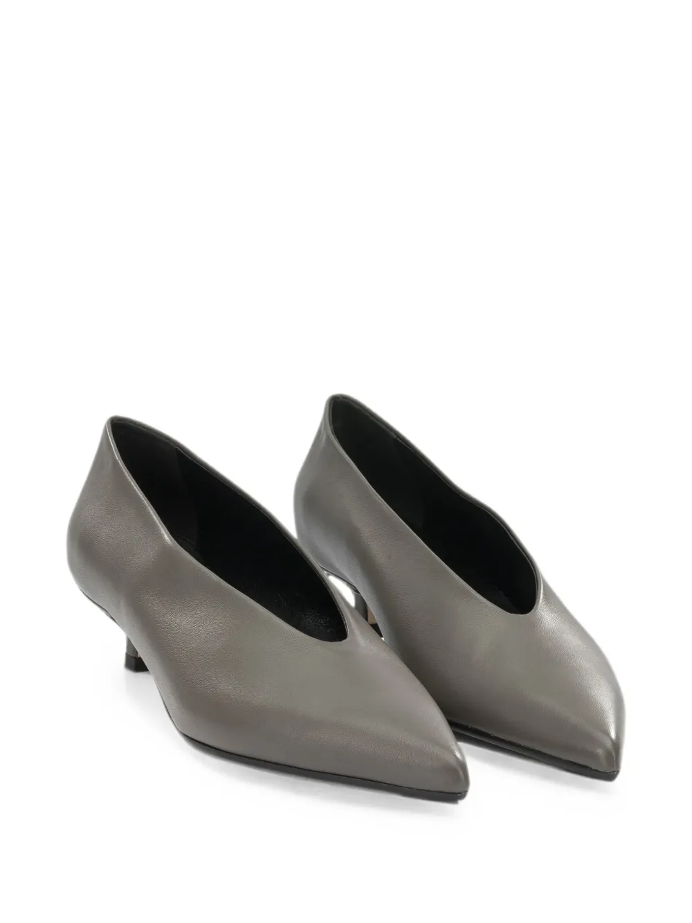 Aeyde Clara pointed-toe pumps Bruin